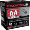 opplanet winchester aa steel target 12 gauge 1 oz 2 75in centerfire shotgun ammo 25 rounds aascl12s8 main