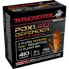 opplanet winchester defender shotshell 410 bore 1 4 oz 2 5in centerfire shotgun ammo 10 rounds s410pdx1 main