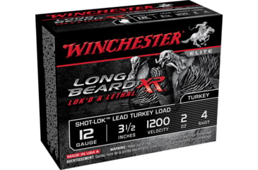opplanet winchester long beard xr 12 gauge 2 oz 3 5in centerfire shotgun ammo 10 rounds stlb12l4 main