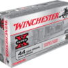 opplanet winchester super x handgun 44 special 240 grain lead flat nose centerfire pistol ammo 50 rounds usa44cb main