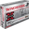 opplanet winchester super x rifle 257 roberts p 117 grain power point centerfire rifle ammo 20 rounds x257p3 main
