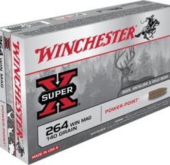 opplanet winchester super x rifle 264 winchester magnum 140 grain power point centerfire rifle ammo 20 rounds x2642 main