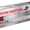 opplanet winchester super x rimfire 22 winchester rimfire 45 grain copper plated lead flat nose rimfire ammo 50 rounds 22wrf main