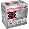 opplanet winchester super x shotshell 16 gauge 1 1 8 oz 2 75in centerfire shotgun ammo 25 rounds x16h6 main