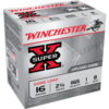 opplanet winchester super x shotshell 16 gauge 1 oz 2 75in centerfire shotgun ammo 25 rounds xu168 main