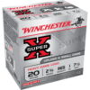 opplanet winchester super x shotshell 20 gauge 1 oz 2 75in centerfire shotgun ammo 25 rounds xu20h7 main