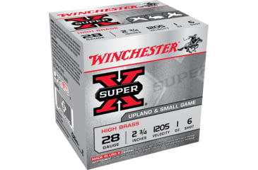opplanet winchester super x shotshell 28 gauge 1 oz 2 75in centerfire shotgun ammo 25 rounds x28h6 main