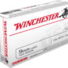opplanet winchester usa handgun 9mm luger 124 grain full metal jacket brass cased centerfire pistol ammo 50 rounds usa9mm main