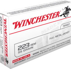 opplanet winchester usa rifle 223 remington 55 grain full metal jacket centerfire rifle ammo 20 rounds usa223r1ky main