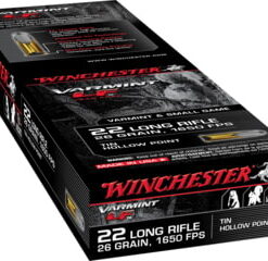 opplanet winchester varmint lf 22 long rifle 26 grain tin hollow point rimfire ammo 50 rounds x22lrhlf main