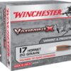 opplanet winchester varmint x rifle 17 hornet 20 grain rapid expansion polymer tip centerfire rifle ammo 20 rounds x17p main