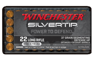 opplanet winchester win ammo silvertip 22lr 37 gr hp silvertip 50 pack w22lrst main