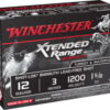 opplanet winchester xtended range 12 gauge 1 5 8 oz 3in centerfire shotgun ammo 10 rounds xrb1235 main